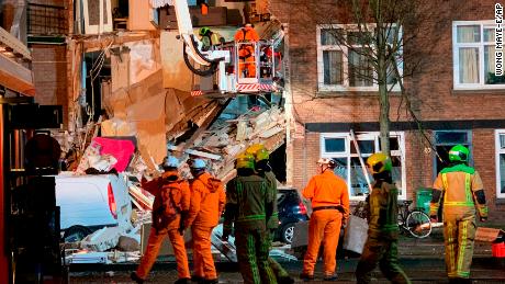 People Trapped After Presumed Gas Explosion In The Hague, Fire ...