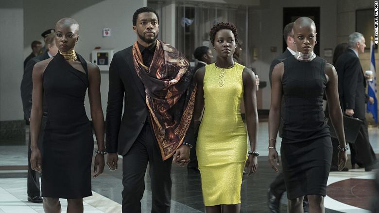 &lt;strong&gt;Outstanding performance by a cast in a motion picture:&lt;/strong&gt; &quot;Black Panther&quot;