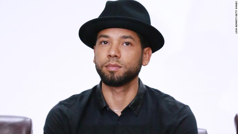 COMPTON, CA - OCTOBER 02:  Actor Jussie Smollett attends the Compton High School Student Screening Of Open Road Films' "Marshall" at Compton High School on October 2, 2017 in Compton, California.  (Photo by Leon Bennett/Getty Images)