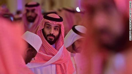 Saudi Crown Prince Mohammed bin Salman arrives at the Future Investment Initiative FII conference in the Saudi capital Riyadh on October 24, 2018.