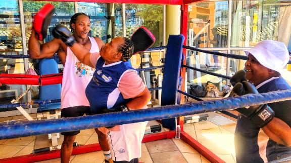 The boxing grannies have been coming to a gym on the outskirts of Johannesburg twice a week since 2014.