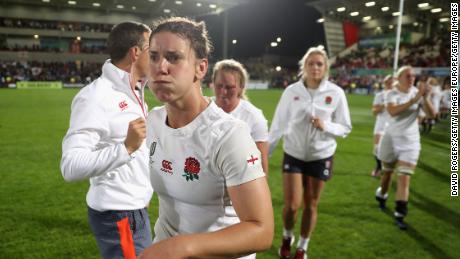 Sarah Hunter captained England during its run to the World Cup final in 2017.