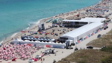 Miami offers a spectacular location on the beach.