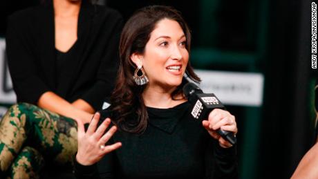 Randi Zuckerberg participates in the BUILD Speaker Series Be Fierce tech panel at AOL Studios on Tuesday, Oct. 17, 2017, in New York. (Photo by Andy Kropa/Invision/AP)