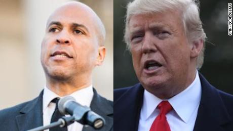 Booker sees bigotry behind Trump attacks on Omar