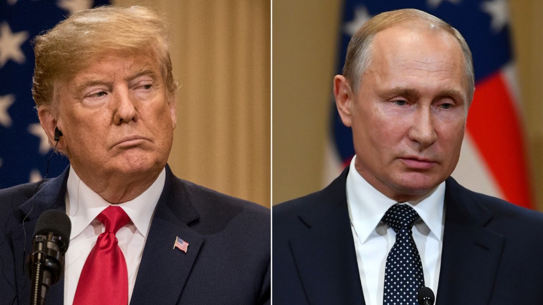 Trump sides with Putin as Biden tries to stop a war