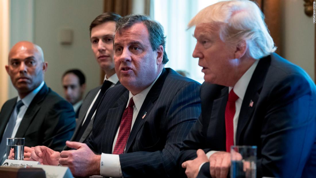 Christie reveals what Trump said to him when he was hospitalized