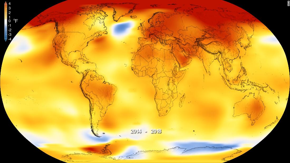 Global warming 2018 was one of Earth's warmest years on record CNN