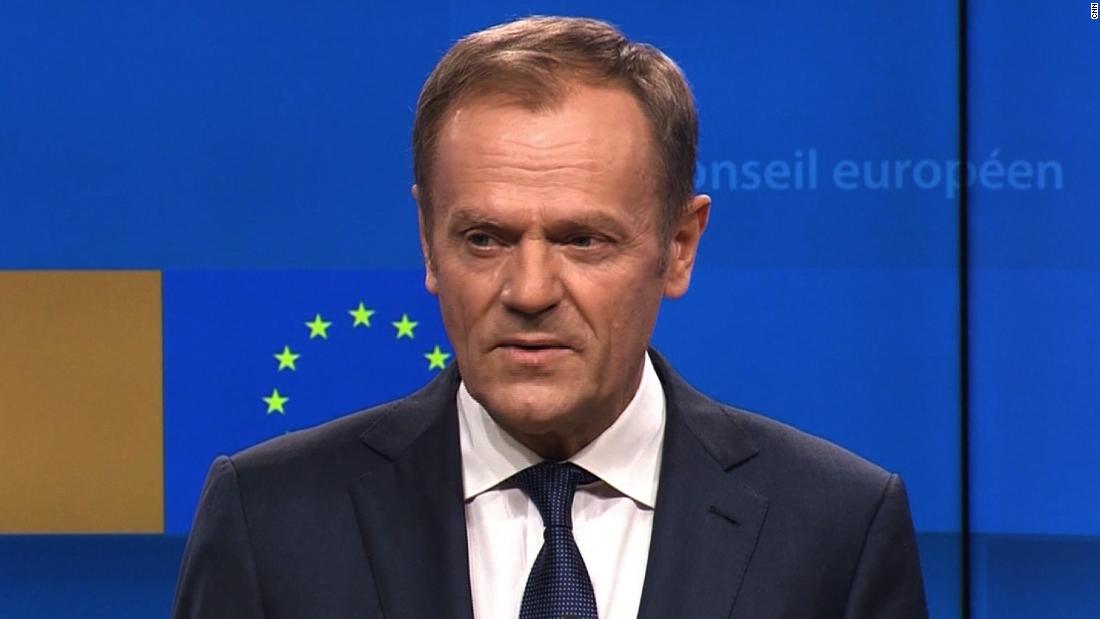 Tusk Special Place In Hell For Brexiteers Without Plan Cnn Video