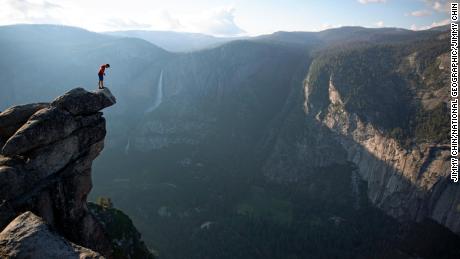 A film crew documented Honnold&#39;s incredible feat. 