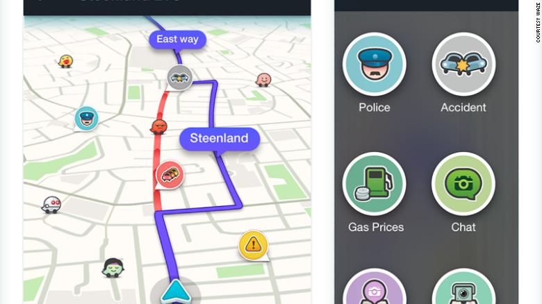 can you print directions from waze