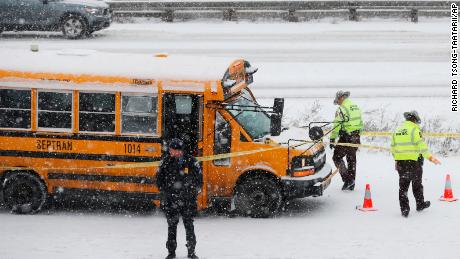 Minnesota man fires at school bus after traffic accident, police say