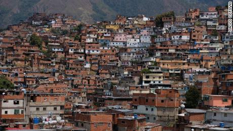 Home to more than 700,000 people, the Petare barrio is the largest slum in South America.