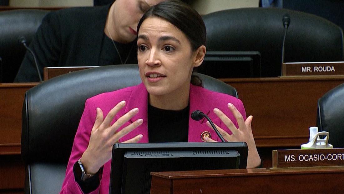 Ocasio Cortez Calls Out Trump With Lightning Round Game Cnn Video