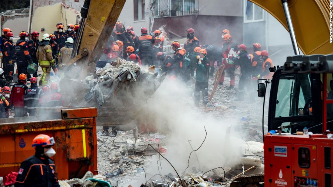 Istanbul Death Toll Rises In Building Collapse Cnn