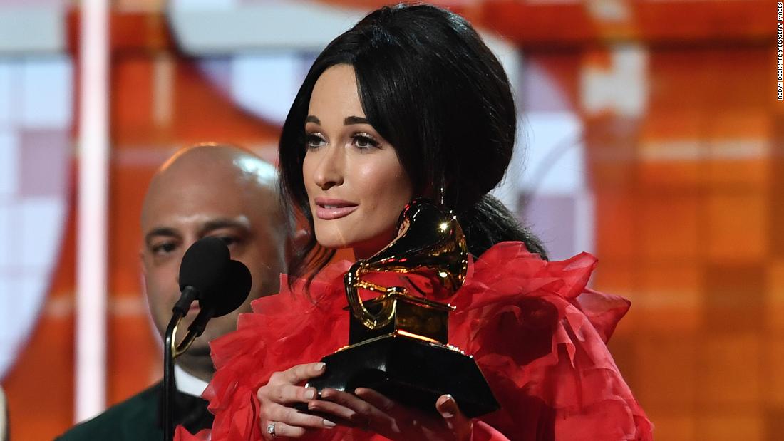 Kacey Musgraves has a golden night with Grammys album of the year win - CNN