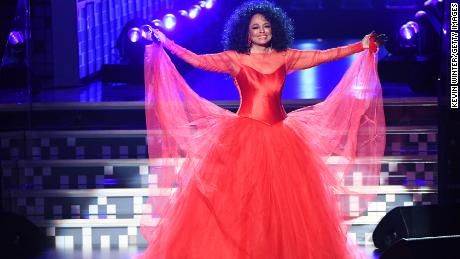 Diana Ross at the Grammys