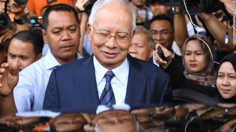 Malaysia's former PM Najib to go to trial for corruption (2019) 