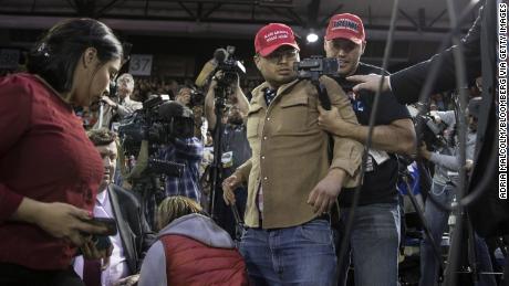 Press advocacy groups condemn attack on BBC cameraman at Trump rally