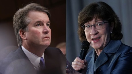 Susan Collins defends her Brett Kavanaugh vote after he dissents in abortion access case