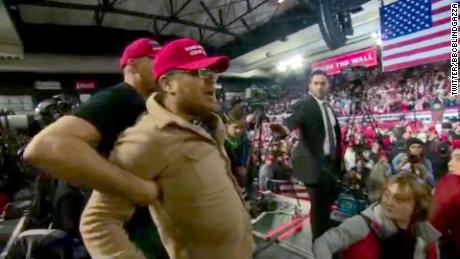 Trump Supporter Attacks BBC Cameraman VPX_00004122