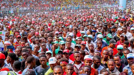 At least 4 dead in stampede after President's election rally in Nigeria