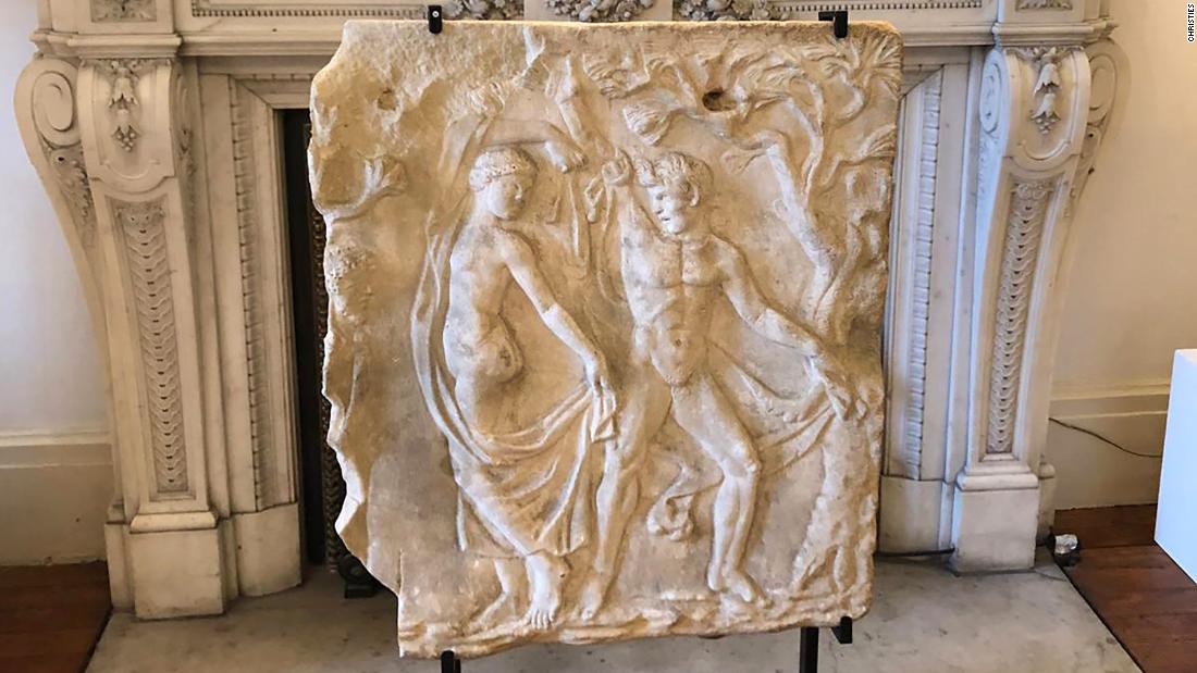 Ancient Looted Artworks Returned To Italy By Christie's - CNN Style