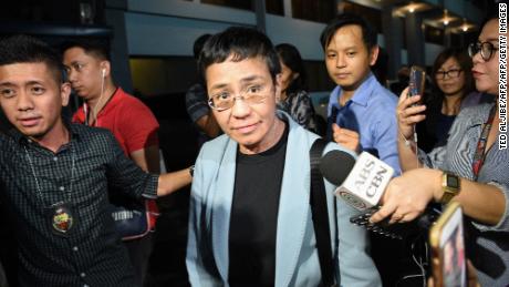 Philippines journalist Maria Ressa&#39;s court appearance postponed