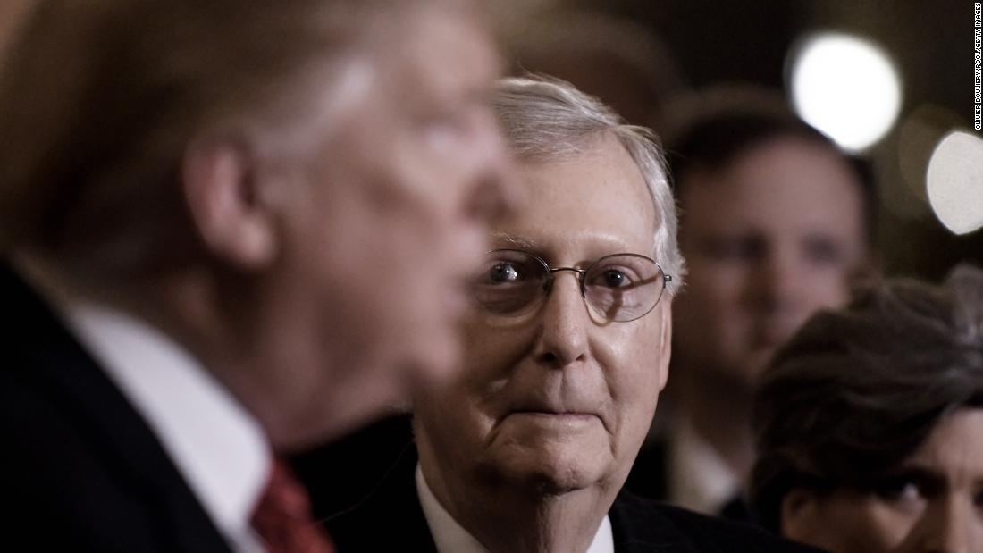 Mitch McConnell's answer on Trump 2024 makes zero sense