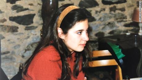 Lucie, pictured in 1994, says she was abused by a priest with the St. John community in Switzerland.