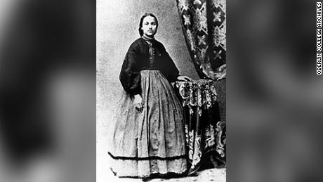 Mary Patterson photographed in 1862. Credit: Oberlin College Archives