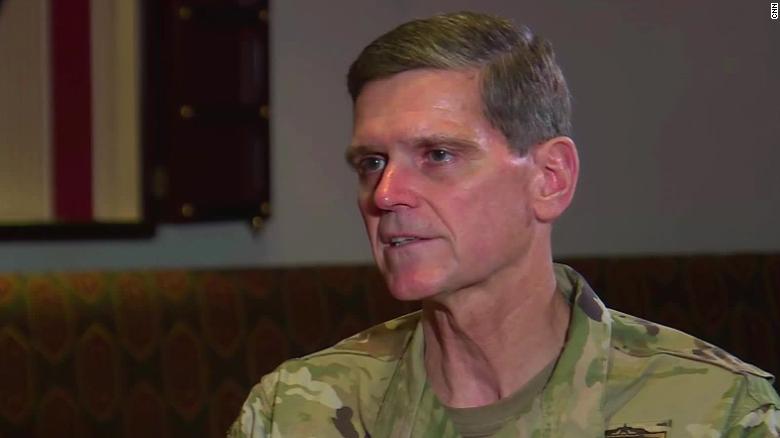 Top US commander at odds with Trump over Syria and ISIS