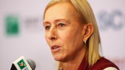 190218094259 martina navratilova hp video Martina Navratilova: Tennis great diagnosed with throat and breast cancer, WTA website says