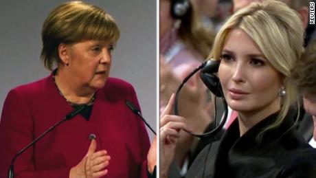 angela merkel ivanka trump german cars security threat sot sanger nr vpx_00000102