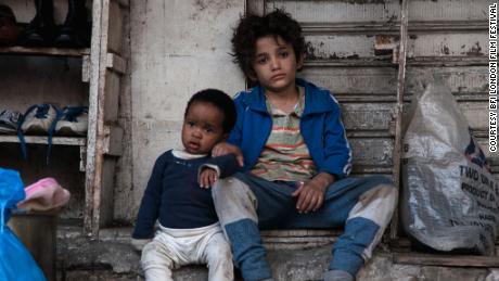 Boluwatife Treasure Bankole (left) and Zain al Rafeea in Nadine Labaki's "Capernaum."