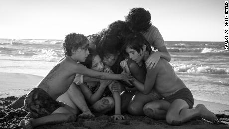 The cast of Alfonso Cuarón&#39;s Neflix film &quot;Roma.&quot;