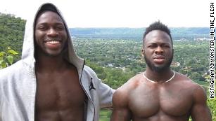 Brothers Abimbola Osundairo and Olabinjo Osundairo. 