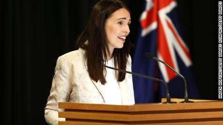 Prime Minister Jacinda Ardern speaks to media during a post cabinet press conference at Parliament on January 29, 2019 in Wellington, New Zealand.