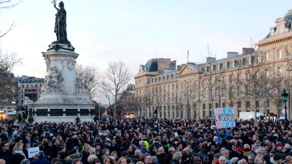 France Anti Semitism Protesters Rally As Attacks Rise Cnn