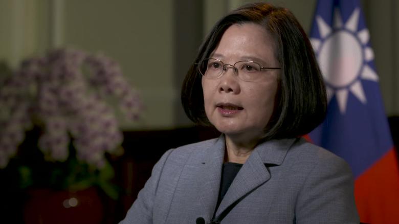 See CNN's exclusive interview with Taiwan's president