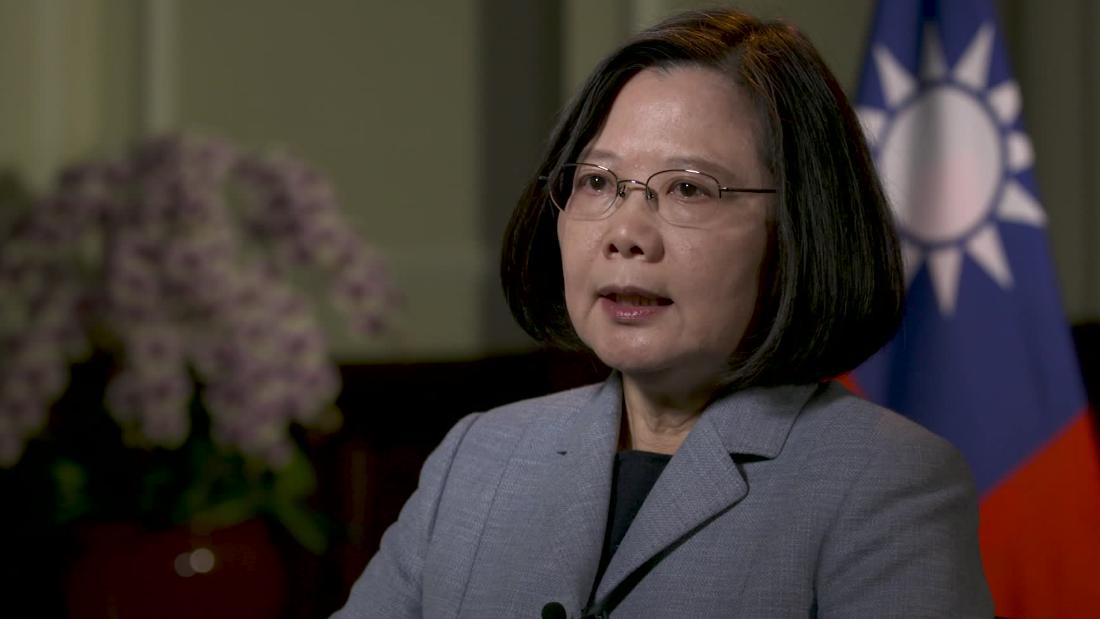 See Cnns Exclusive Interview With Taiwans President Cnn Video