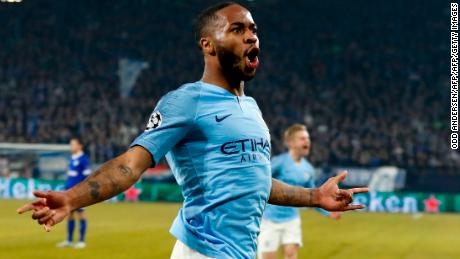 Manchester City's Raheem Sterling has been in scintillating form this season.