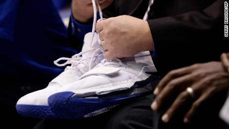 Zion Williamson: Basketball prodigy injured 33 seconds into star-studded match after Nike shoe bursts