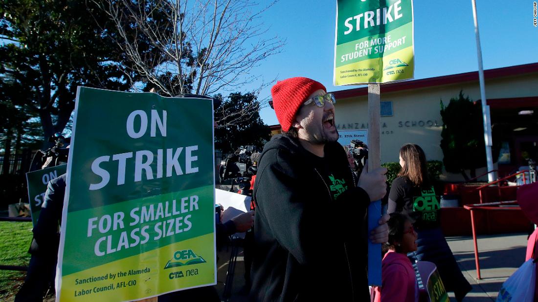 Why teacher strikes are touching every part of America CNNPolitics