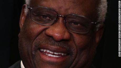 Is Clarence Thomas headed out or just getting started?