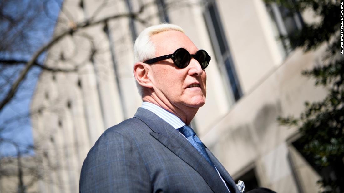 Roger Stone Linked To Matters Still Under Investigation Justice Dept Says Cnnpolitics