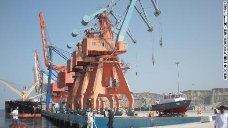 The Gwadar port is a key part of China's investment in Pakistan. 