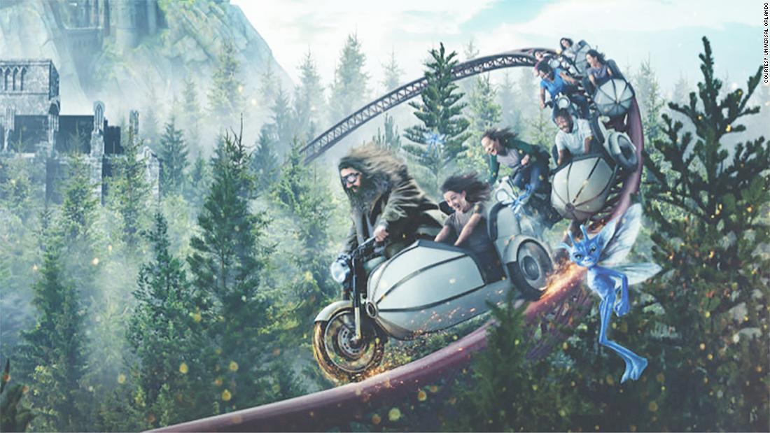 Hagrid's Motorbike Adventure coming to Universal Orlando's Harry Potter