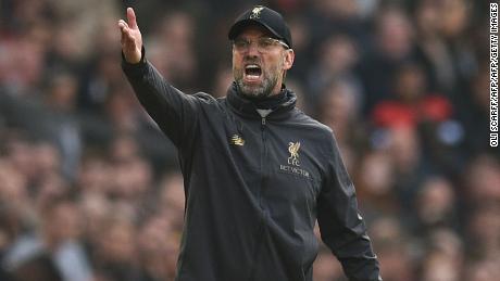 Liverpool manager Jurgen Klopp saw his side move atop the Premier League. 