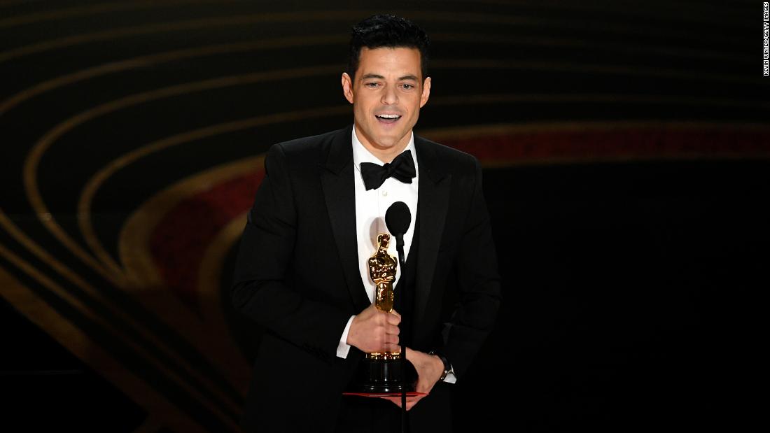 &lt;strong&gt;Rami Malek (2019):&lt;/strong&gt; Rami Malek, who played late singer Freddie Mercury in the film &quot;Bohemian Rhapsody,&quot; is just the second actor of Arab descent nominated for an Oscar, after &quot;Lawrence of Arabia&quot; star Omar Sharif. Malek is the first to win. &quot;I am the son of immigrants from Egypt, a first-generation American,&quot; he said. &quot;And part of my story is being written right now. And I could not be more grateful to each and every one of you, and everyone who believed in me for this moment. It's something I will treasure for the rest of my life.&quot;